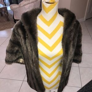 ANTIQUE FUR CAPE BY GLENOIT